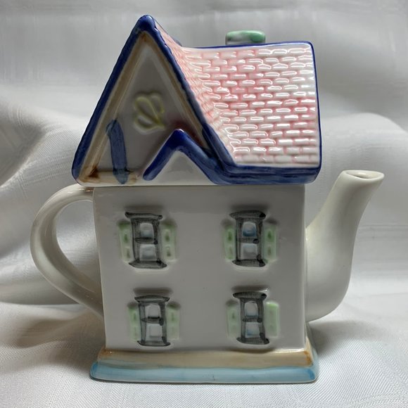 Vintage Houston Harvest Collectors Series Teapot - Picture 4 of 6